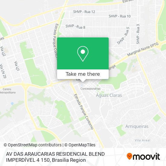 AV  DAS ARAUCARIAS RESIDENCIAL BLEND   IMPERDÍVEL 4 150 map