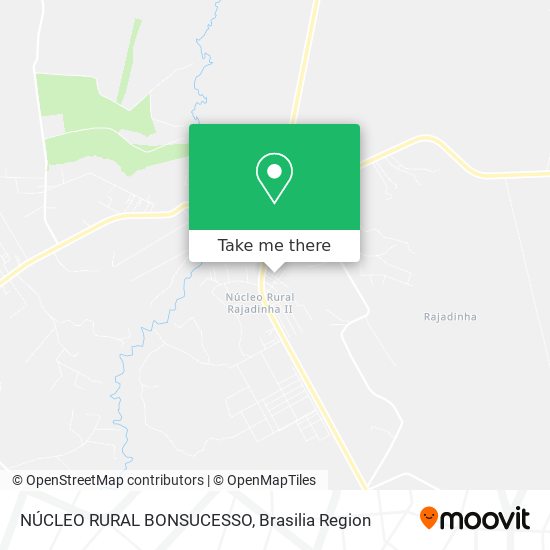 NÚCLEO RURAL BONSUCESSO map