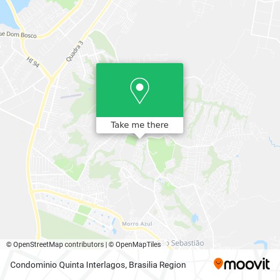 Mapa Condominio Quinta Interlagos