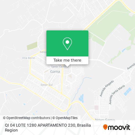 QI 04 LOTE 1280 APARTAMENTO 230 map