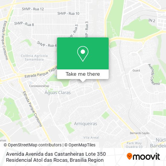Avenida Avenida das Castanheiras Lote 350    Residencial Atol das Rocas map