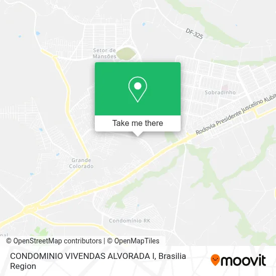 CONDOMINIO VIVENDAS ALVORADA I map
