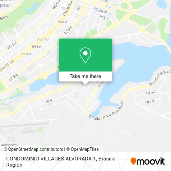 CONDOMINIO VILLAGES ALVORADA 1 map