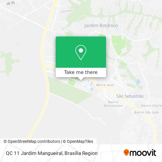 QC 11 Jardim Mangueiral map