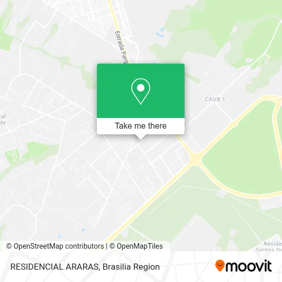 RESIDENCIAL ARARAS map