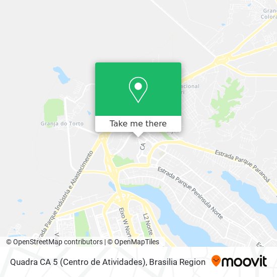 Quadra CA 5 (Centro de Atividades) map