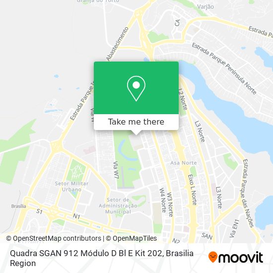 Quadra SGAN 912 Módulo D Bl E Kit 202 map