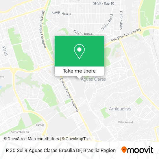 R  30 Sul  9   Águas Claras  Brasília   DF map