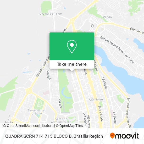 QUADRA SCRN 714 715 BLOCO B map