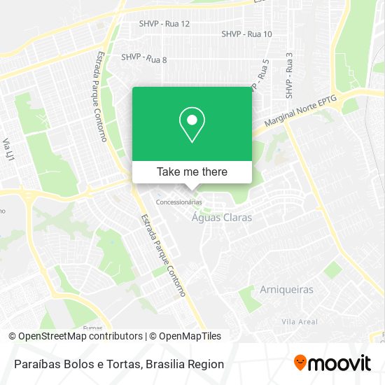 Paraíbas Bolos e Tortas map