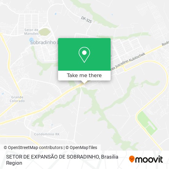 SETOR DE EXPANSÃO DE SOBRADINHO map