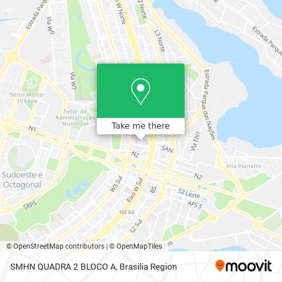 SMHN QUADRA 2 BLOCO A map