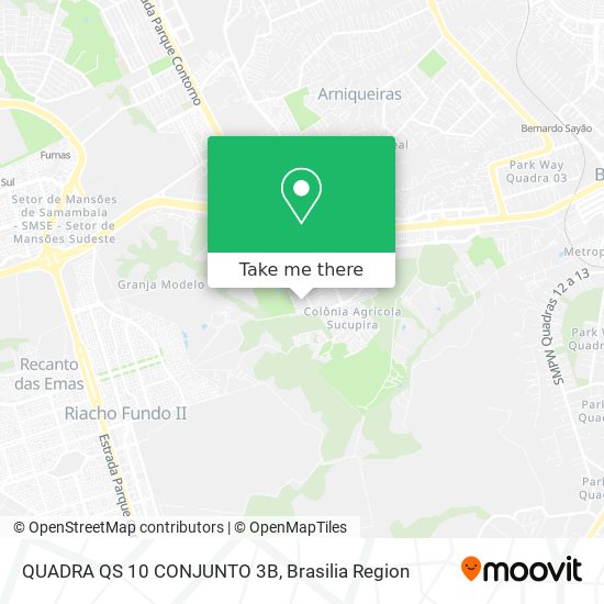 QUADRA QS 10 CONJUNTO 3B map