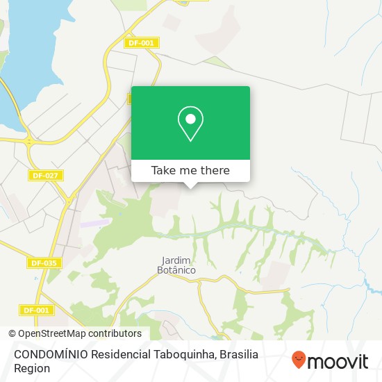 CONDOMÍNIO Residencial Taboquinha map