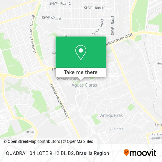 QUADRA 104 LOTE 9 12 BL  B2 map