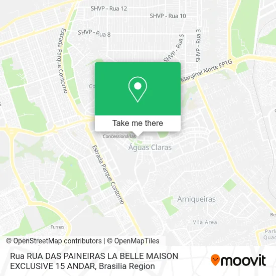 Rua RUA DAS PAINEIRAS LA BELLE MAISON EXCLUSIVE 15 ANDAR map