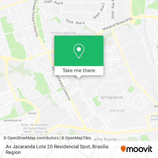 Av Jacaranda Lote 20 Residencial Spot map