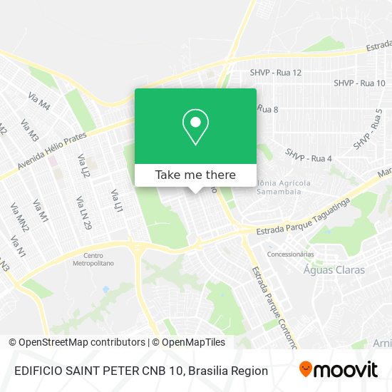 EDIFICIO SAINT PETER CNB 10 map