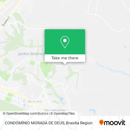 CONDOMÍNIO MORADA DE DEUS map