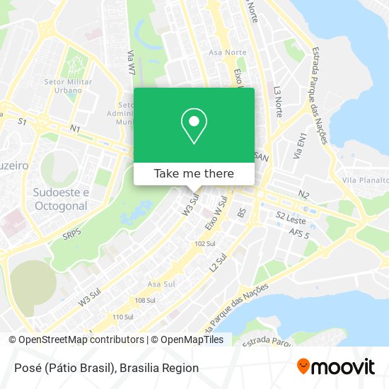 Posé (Pátio Brasil) map