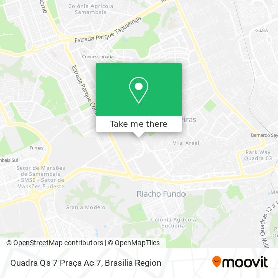 Quadra Qs 7 Praça Ac 7 map