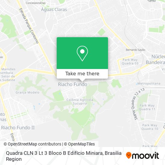 Quadra CLN 3 Lt 3 Bloco B Edifício Miniara map