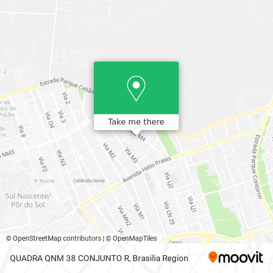 QUADRA QNM 38 CONJUNTO R map