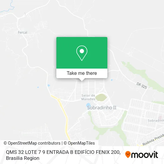 QMS 32 LOTE 7 9 ENTRADA B EDIFÍCIO FENIX 200 map