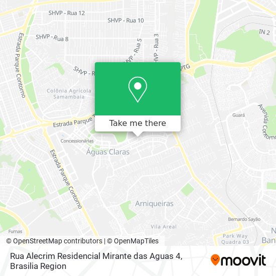 Rua Alecrim Residencial Mirante das Aguas 4 map