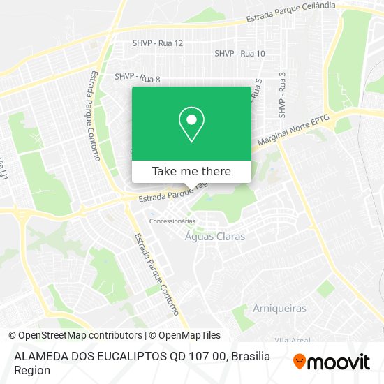 ALAMEDA DOS EUCALIPTOS QD 107 00 map