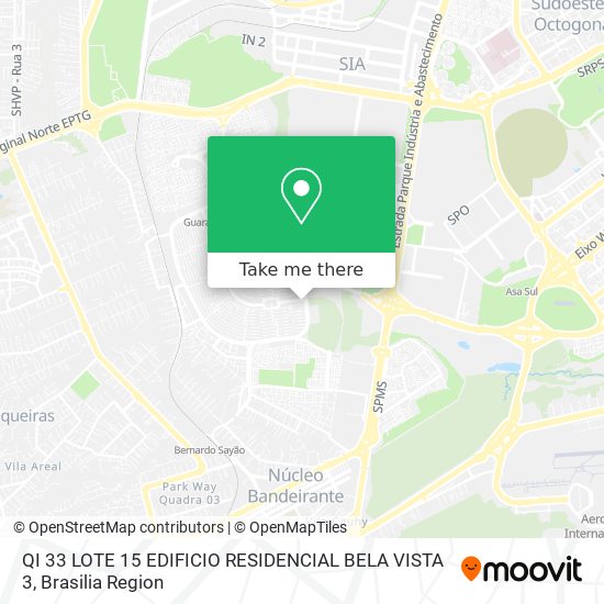 QI 33 LOTE 15 EDIFICIO RESIDENCIAL BELA VISTA 3 map