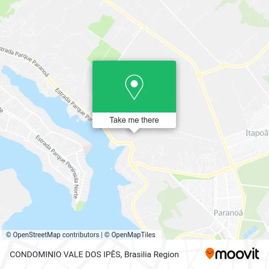 CONDOMINIO VALE DOS IPÊS map
