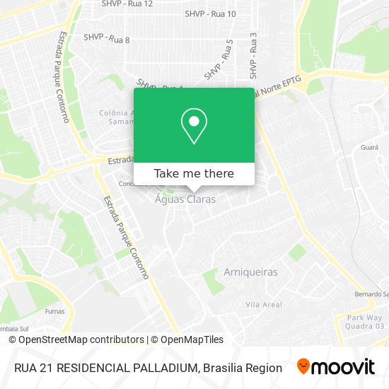 RUA 21 RESIDENCIAL PALLADIUM map