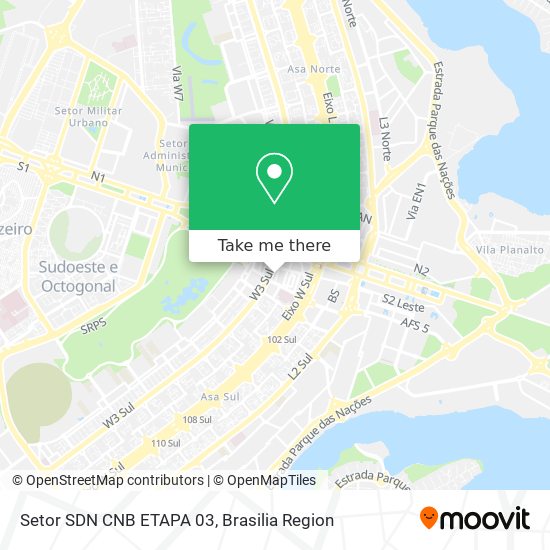 Setor SDN CNB ETAPA 03 map