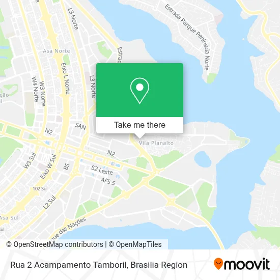 Rua 2   Acampamento Tamboril map