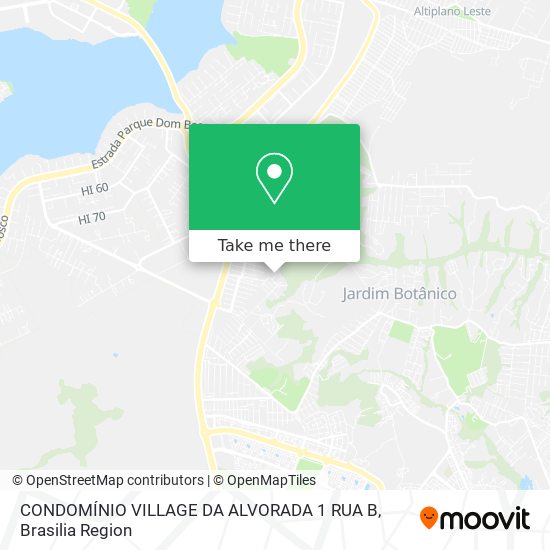 CONDOMÍNIO VILLAGE DA ALVORADA 1 RUA B map