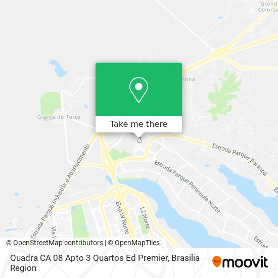 Quadra CA 08 Apto 3 Quartos Ed  Premier map