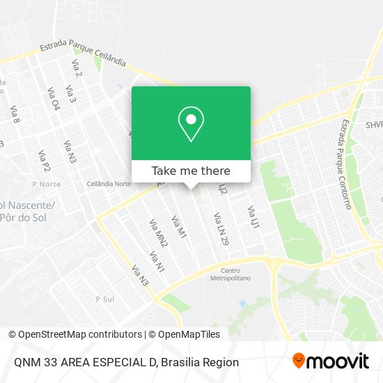 QNM 33 AREA ESPECIAL D map
