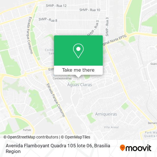 Avenida Flamboyant Quadra 105 lote 06 map