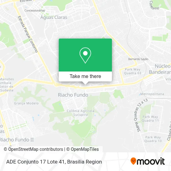 ADE Conjunto 17 Lote 41 map