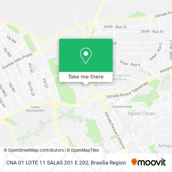 CNA 01 LOTE 11 SALAS 201 E 202 map