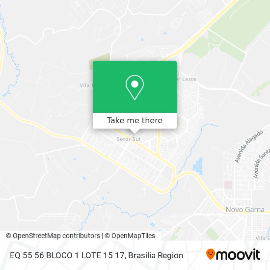 EQ 55 56 BLOCO 1 LOTE 15 17 map