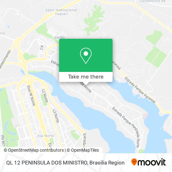 QL 12 PENINSULA DOS MINISTRO map