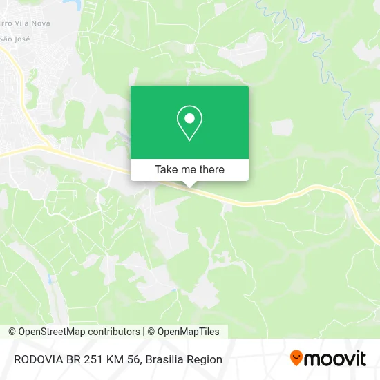 RODOVIA BR 251 KM 56 map