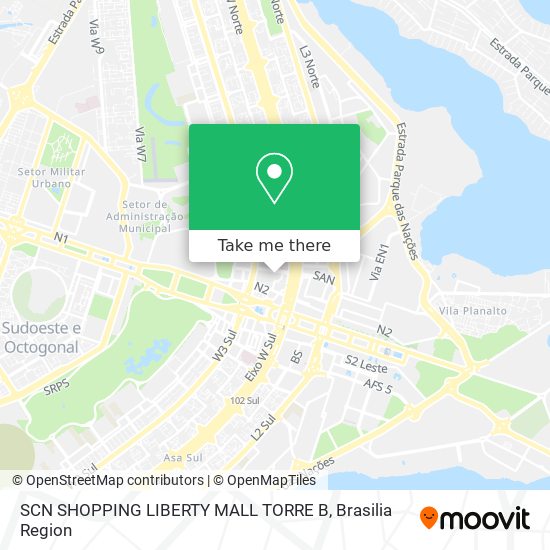 SCN SHOPPING LIBERTY MALL TORRE B map