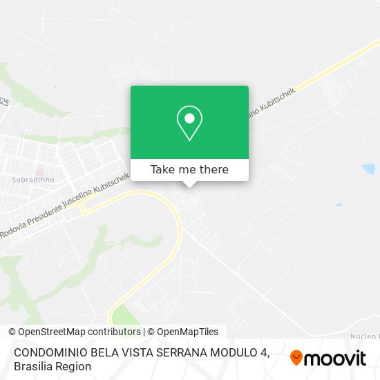 CONDOMINIO BELA VISTA SERRANA MODULO 4 map