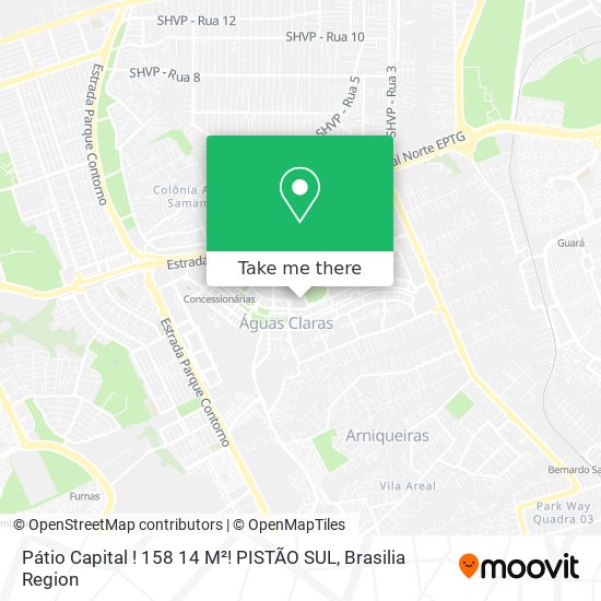 Pátio Capital ! 158 14 M²! PISTÃO SUL map