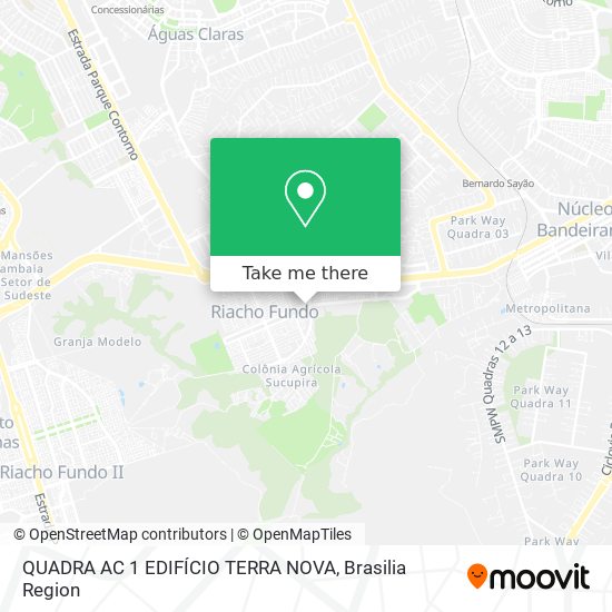 QUADRA AC 1   EDIFÍCIO TERRA NOVA map