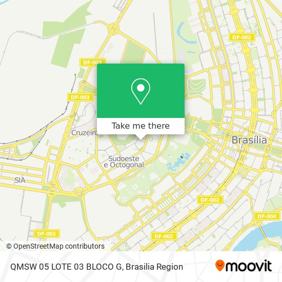 Mapa QMSW 05 LOTE 03 BLOCO G