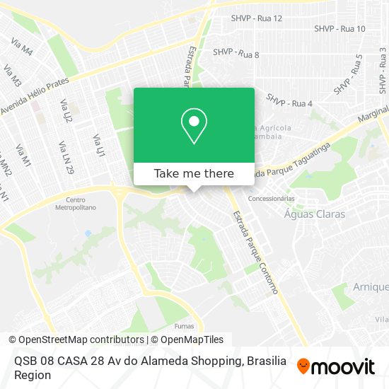 QSB 08 CASA 28   Av  do Alameda Shopping map